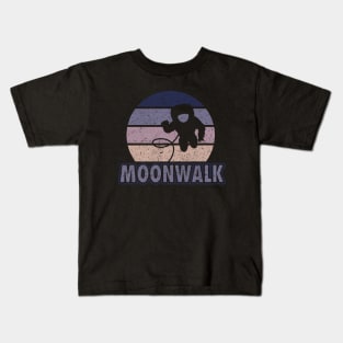 Vintage Moon walk Kids T-Shirt